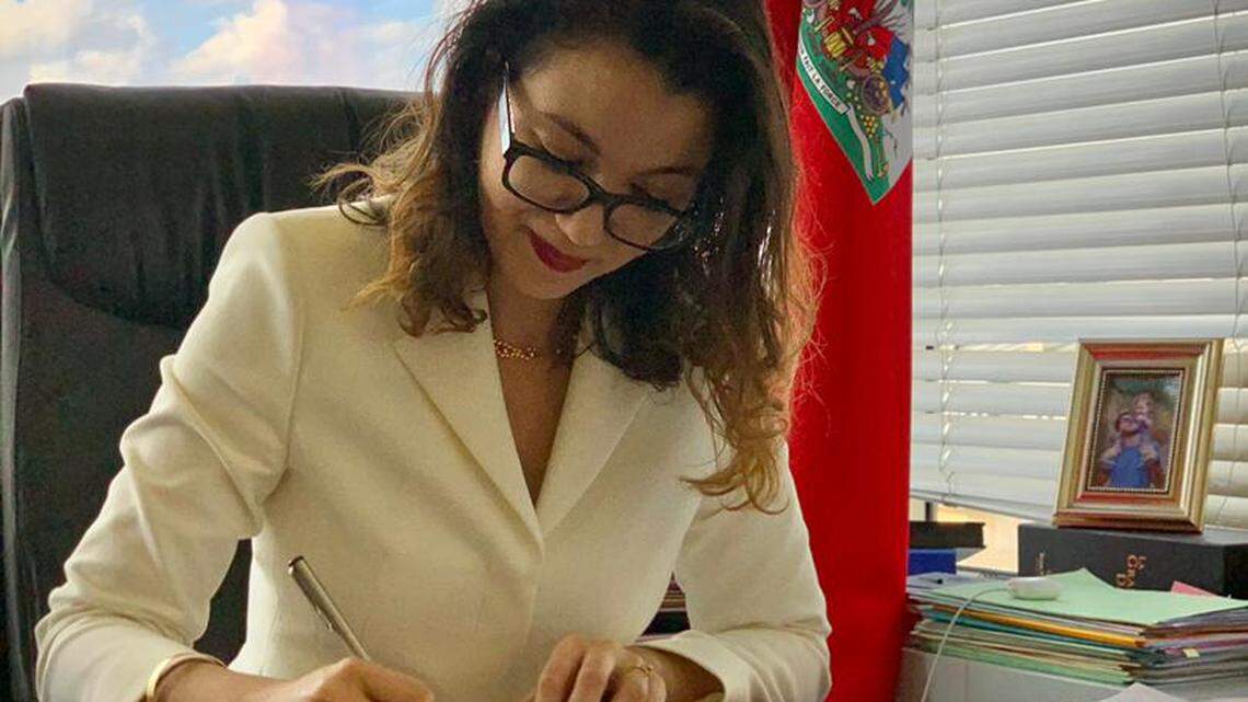 Dominique Dupuy, Haiti’s foreign minister