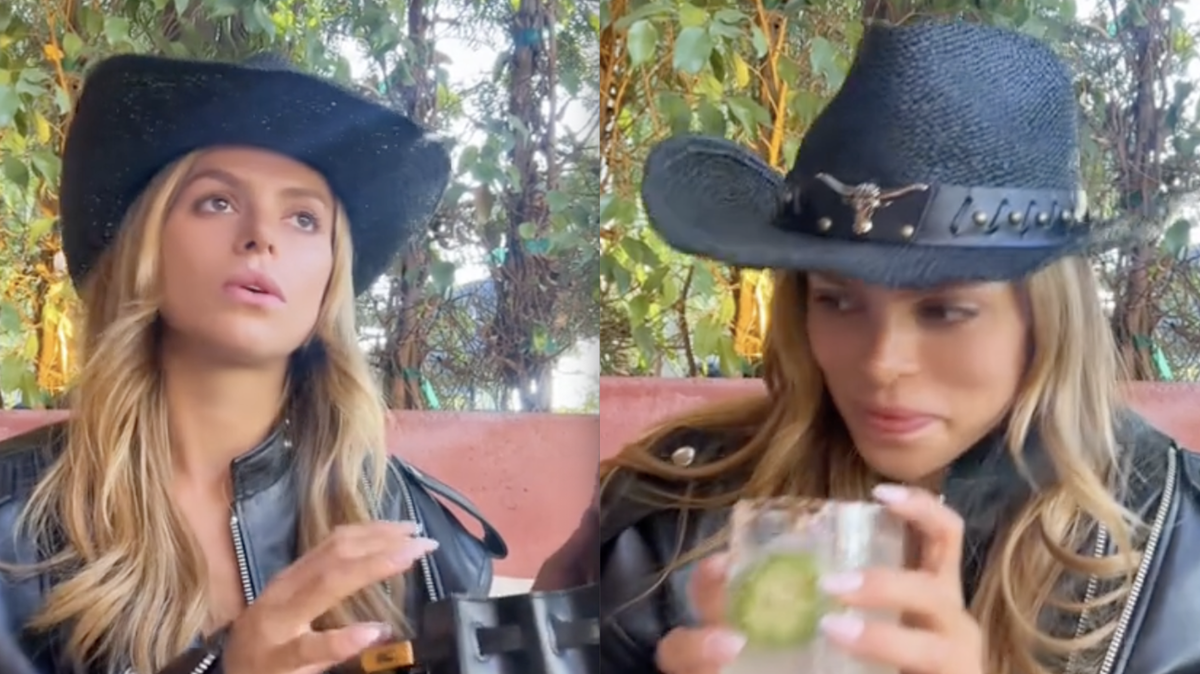 Brooks Nader shared cryptic break up video on TikTok