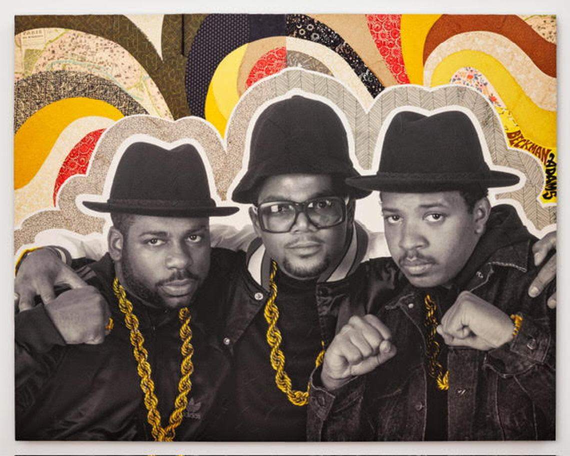 Run DMC, by Cey Adams, is part of the exhibition at Art of Hip Hop during Art Week.