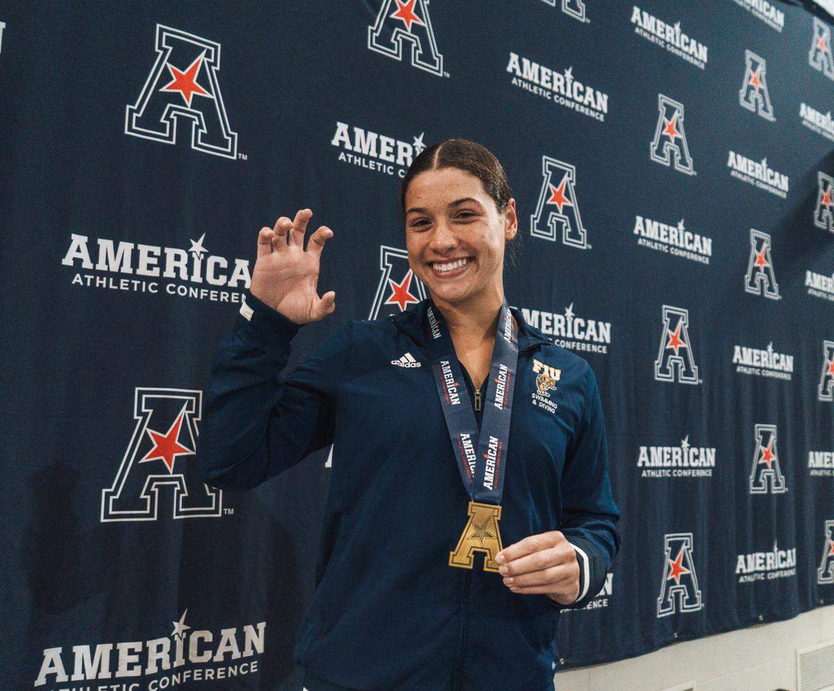 Paige Burrell will be the first FIU diver to ever compete at the U.S. Olympic Trials on Thursday in Knoxville, Tennessee.