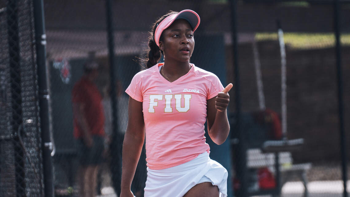 Nigerian native helps lead FIU women’s tennis team to NCAA Tournament