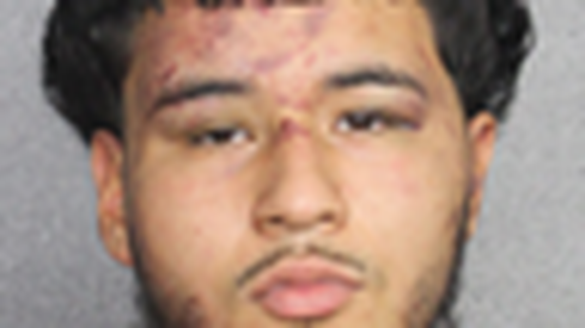 Jason Banegas, 18, was charged late Monday with the first-degree premeditated murder of Hollywood Police Officer Yandy Chirino. Miami-Dade records show he was out on early release from juvenile detention stemming from charges of cocaine possession with intent to sell and trespassing.