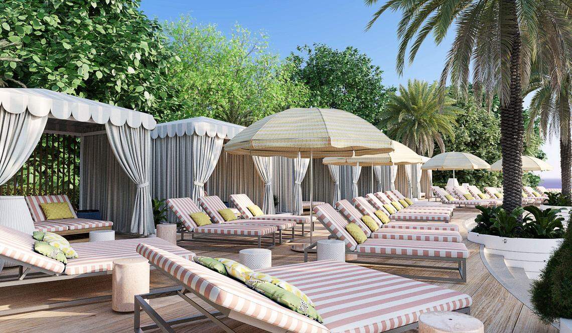 Relax poolside or beachside — up to you.