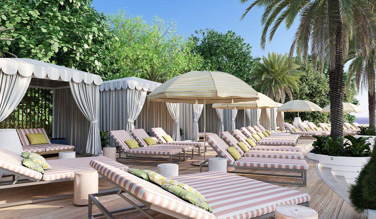 Relax poolside or beachside — up to you.
