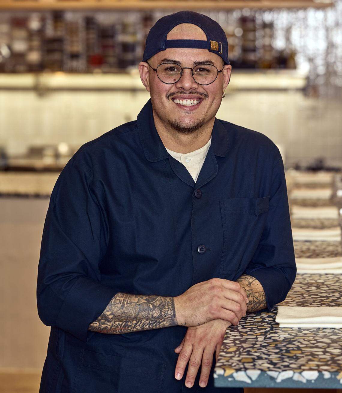 Peruvian-born chef Nando Chang at Itamae Ao.