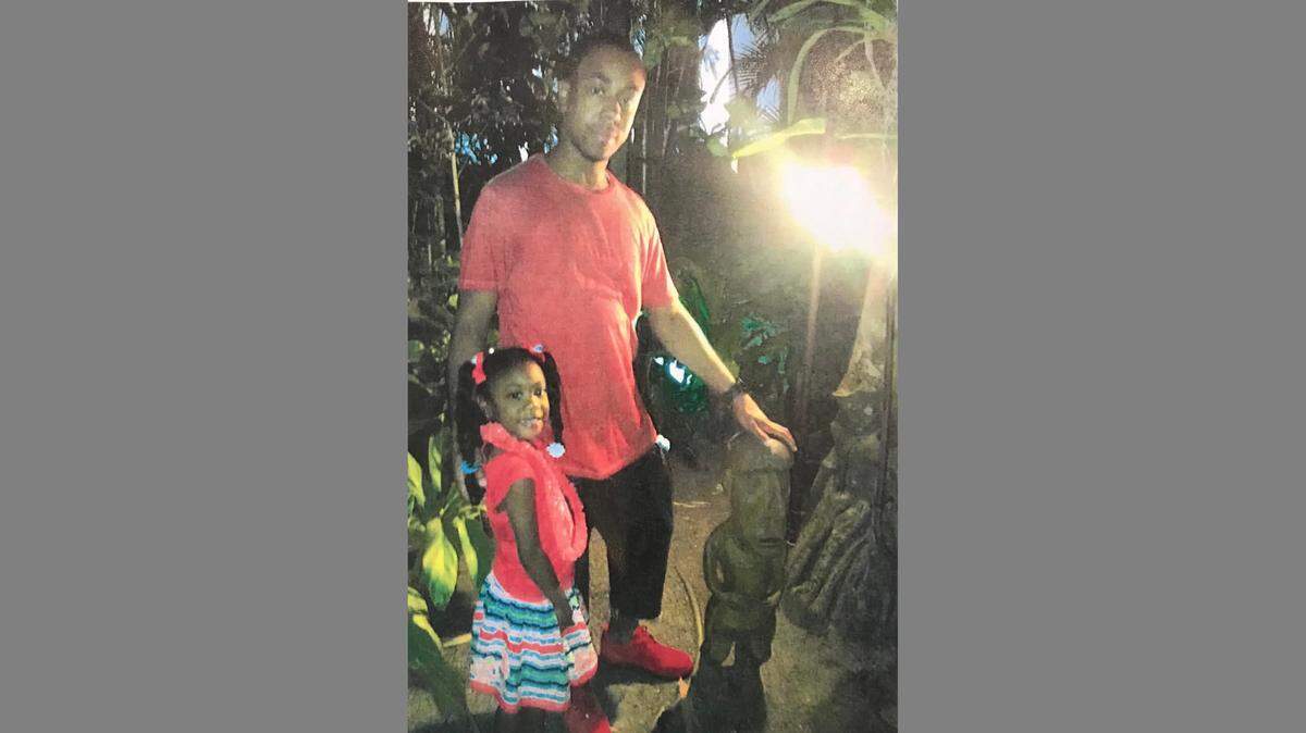 David Alexis and his daughter, Teyliah Alexis.