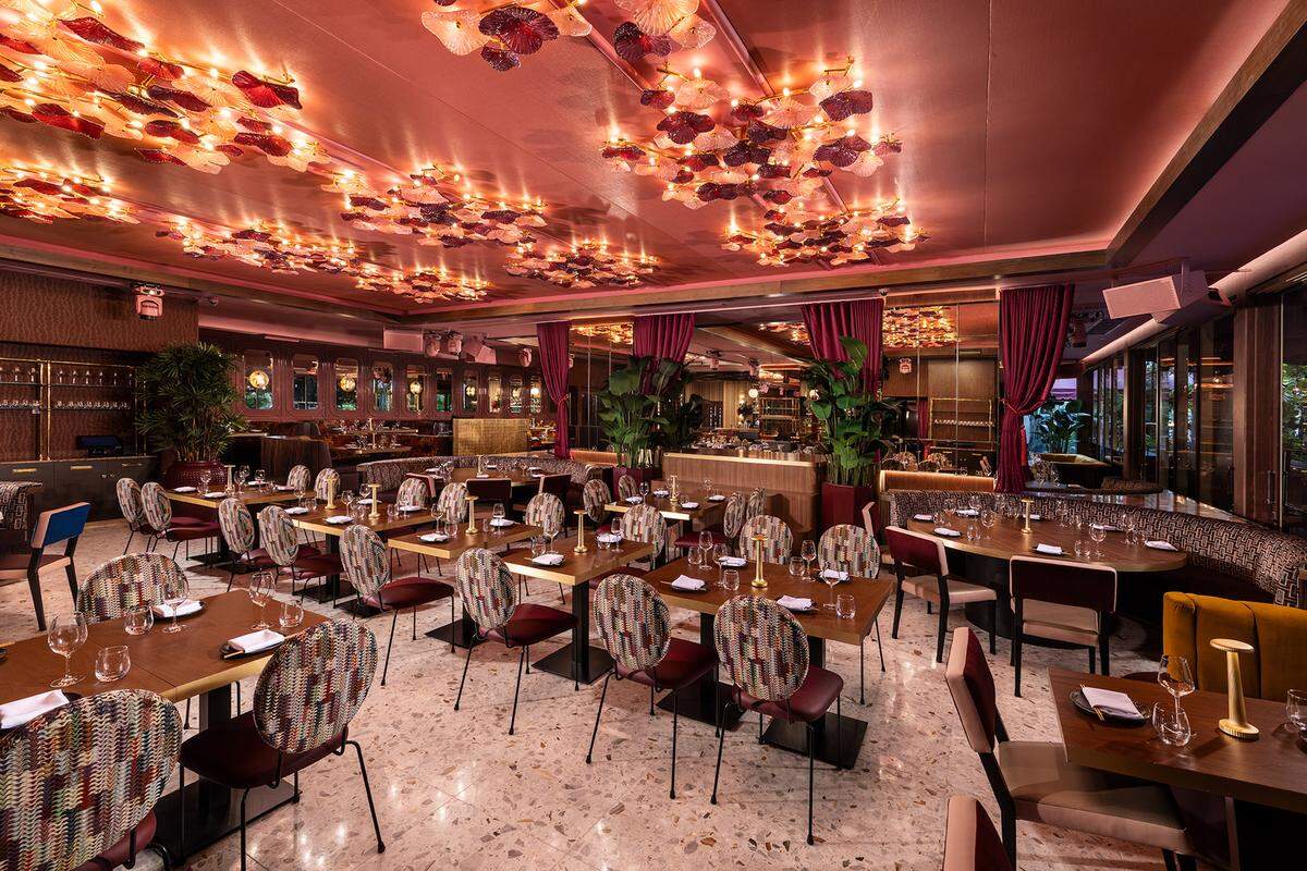The dining room at Marion in Brickell.