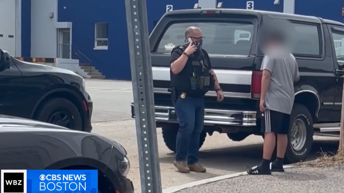 A Waltham, Massachusetts, city council member said she captured a video showing a boy left alone along a city street after ICE detained an adult who had accompanied him.