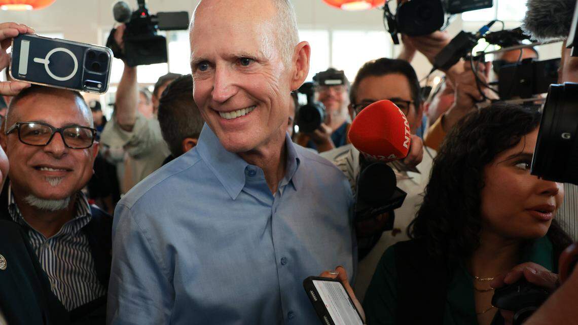 Rick Scott blasts UF president search, money for Uthmeier and interim president