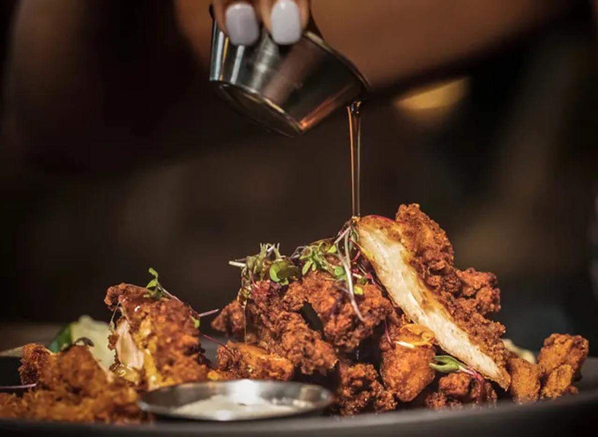 Fried chicken at Le Chick in Miami’s Wynwood neighborhood.