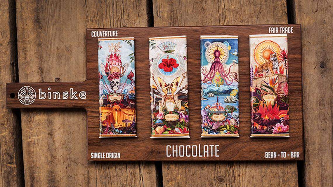 Florida’s 162,000 registered medical marijuana patients will soon be able to buy and medicate with Binske’s wide-ranging collection of cannabis chocolate, granola bars, fruit leather, honey, olive oil and even French-inspired Pâté de Fruit candies.