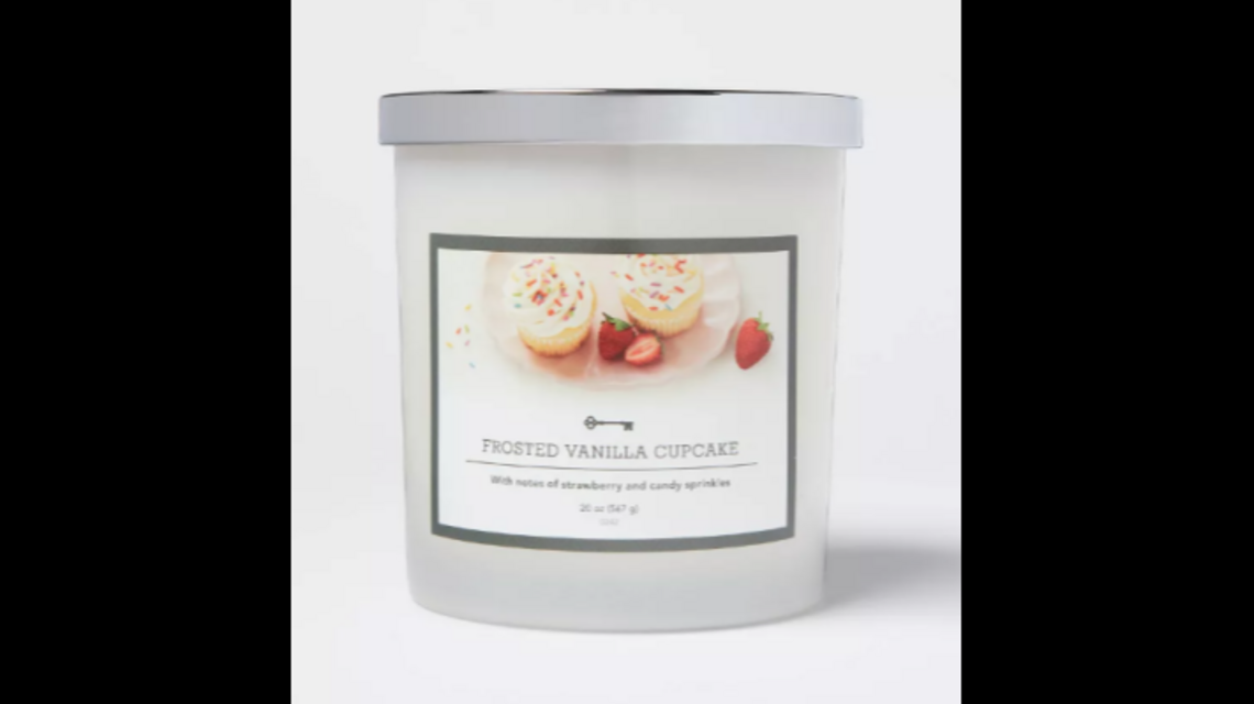 2.2 million candles sold only at Target recalled. They might cause cuts and burns