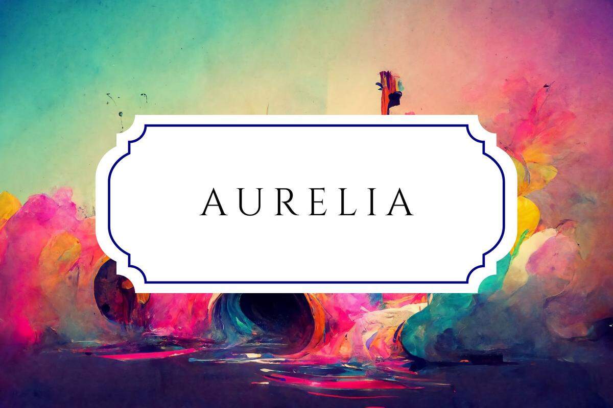 names related to art and creativity aurelia