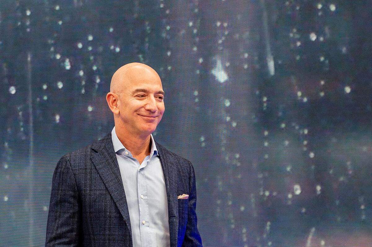 Amazon Founder and CEO Jeff Bezos  at the company’s novelties event on Sept. 25, 2019. 
