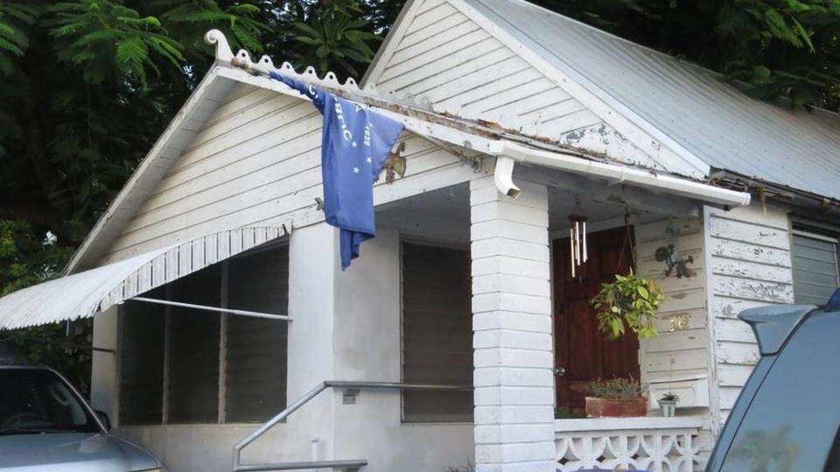 John Harold Cruz’s home, photographed in the days following his death on Sept. 19, 2016.