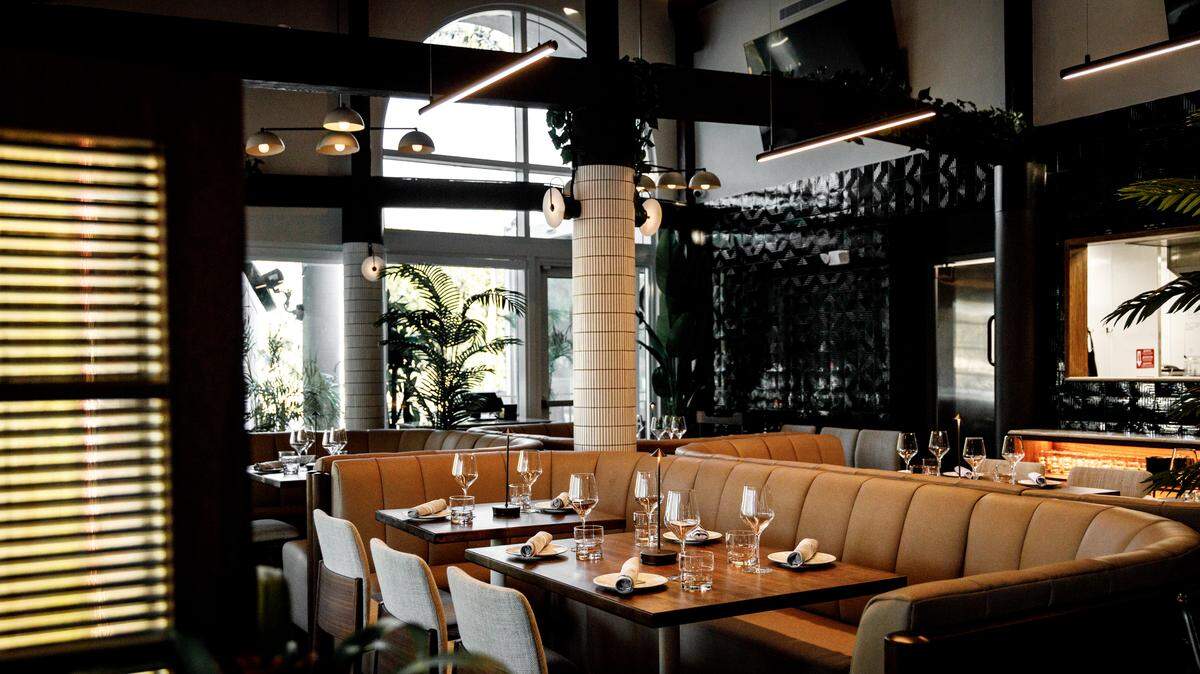 The interior of the new Old Cutler Inn, which is opening in Palmetto Bay.
