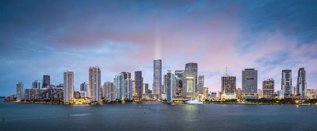 Architectural rendering of the Baccarat Residences Brickell by The Related Group, the developer’s first new project in Miami-Dade since 2016.