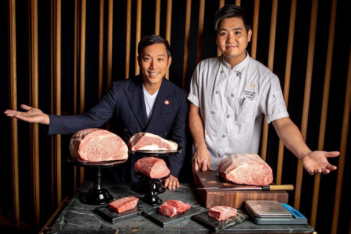 COTE Miami proprietor Simon Kim and executive chef David Shim.