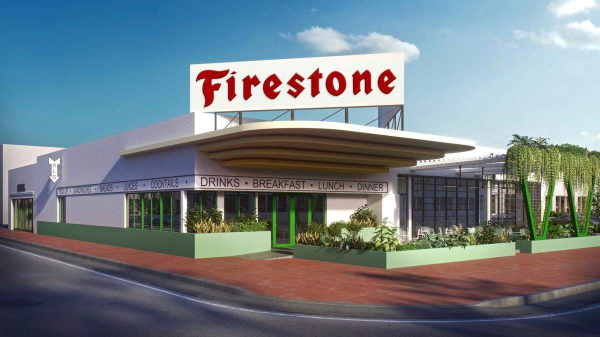 The South Beach Firestone service station featured three restaurants by David Grutman. It is being revamped again with other Grutman food and drink concepts.