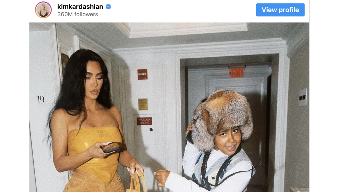 North West calls her mom out for her lack of skills in the kitchen.