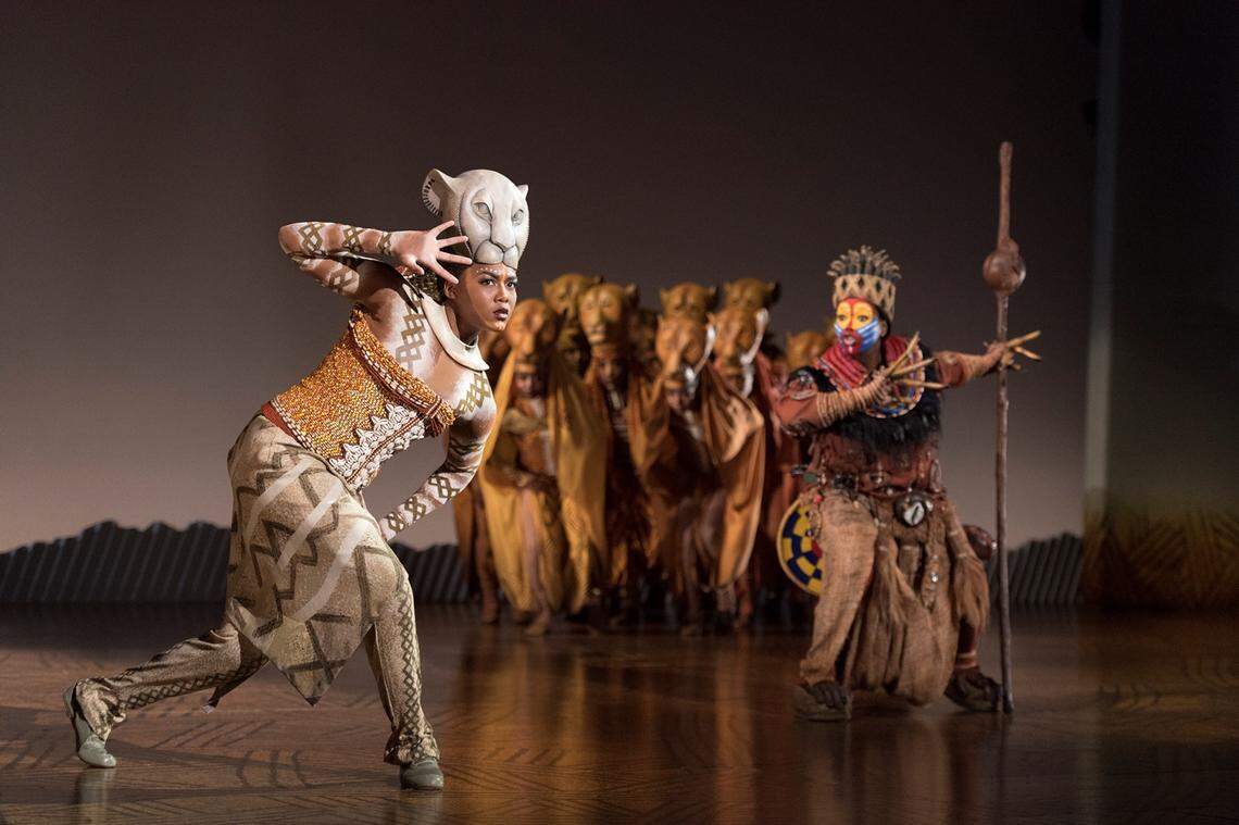 Buyi Zama as Rafiki, right.