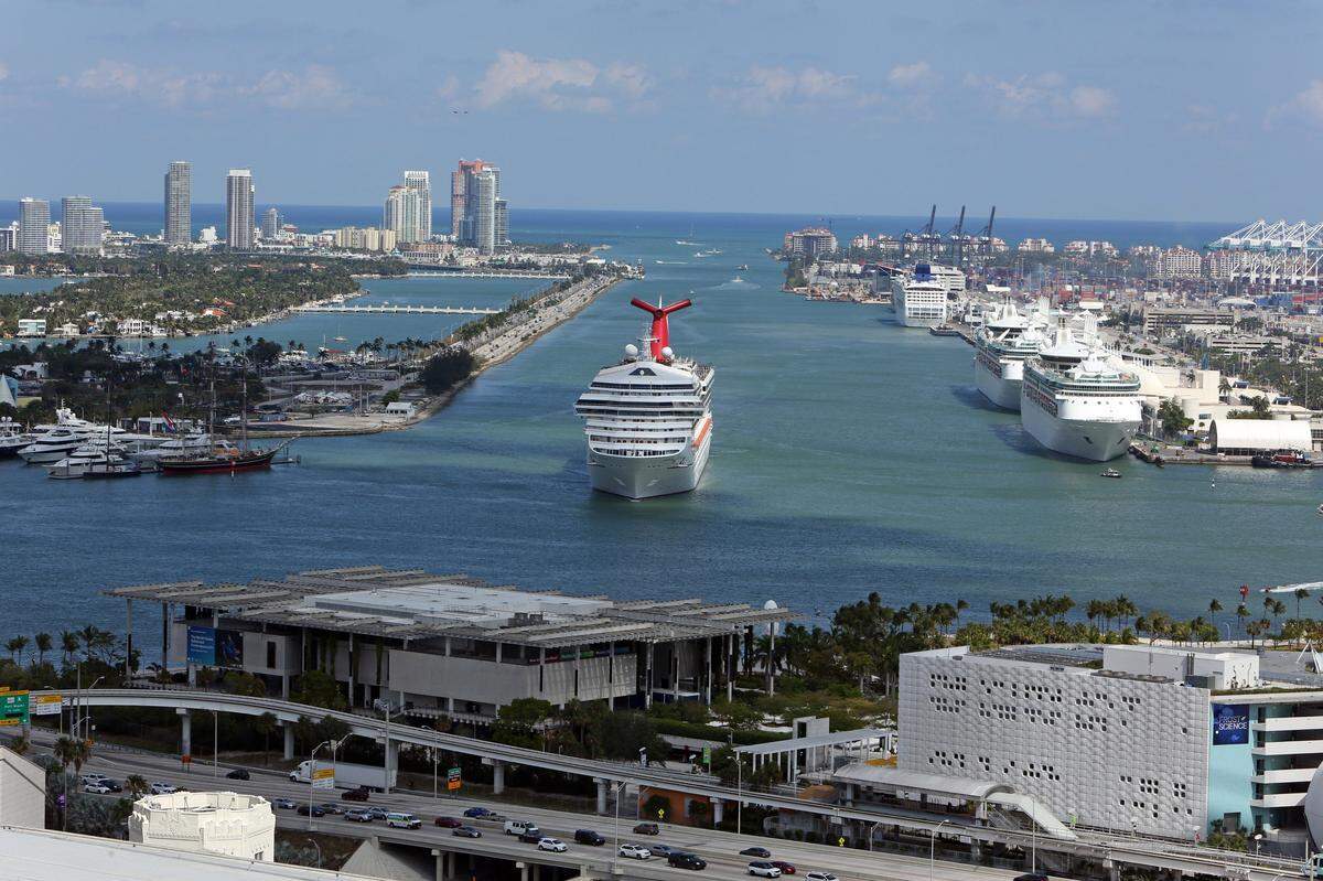 Many of the world’s new cruise ships spend a season or more based at PortMiami, which sees more cruise passengers each year than any other port in the world.