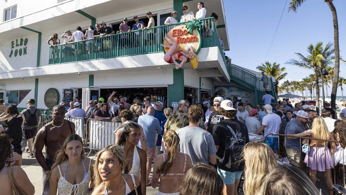 ‘Party, party, party.’ An afternoon with Fort Lauderdale spring breakers