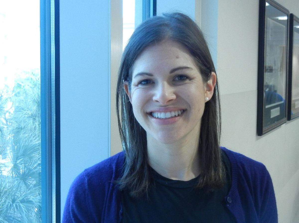 Lisa Farkas, a registered dietitian with Broward Health Medical Center