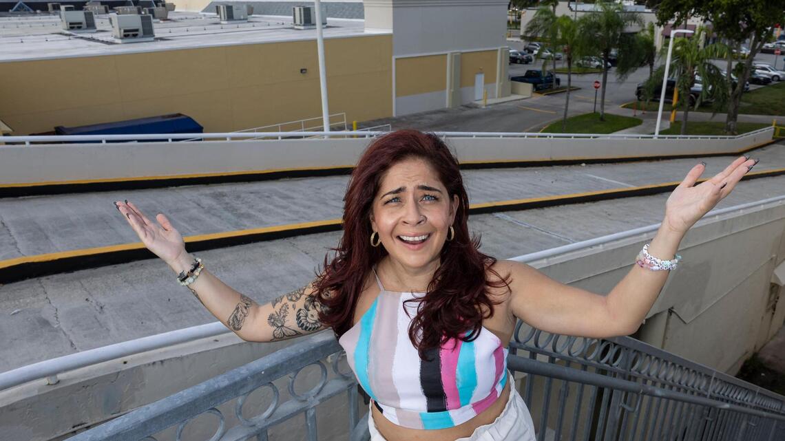 Brittany Brave takes Miami — again. Her comedy has taken a ‘dark’ turn