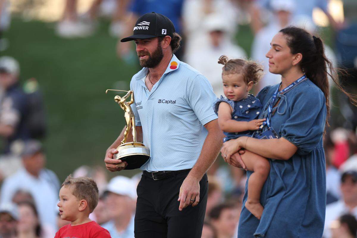 cameron young wife daughter players championship