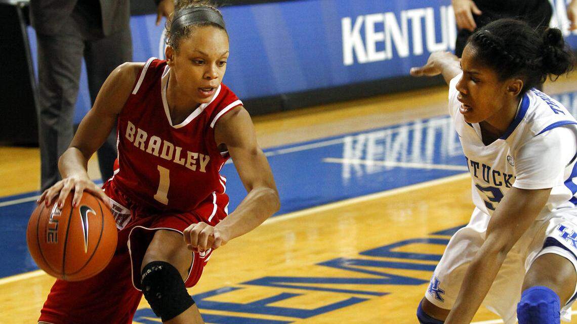 Michelle Young, who stars on “The Bachelorette,” was a college basketball player at Bradley University.