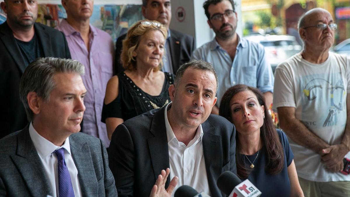 Little Havana businessman William “Bill” Fuller, center, is suing Miami Commissioner Joe Carollo in Miami federal court, accusing the commissioner of using city resources to harm several businesses he operates, including the iconic Ball & Chain nightclub.