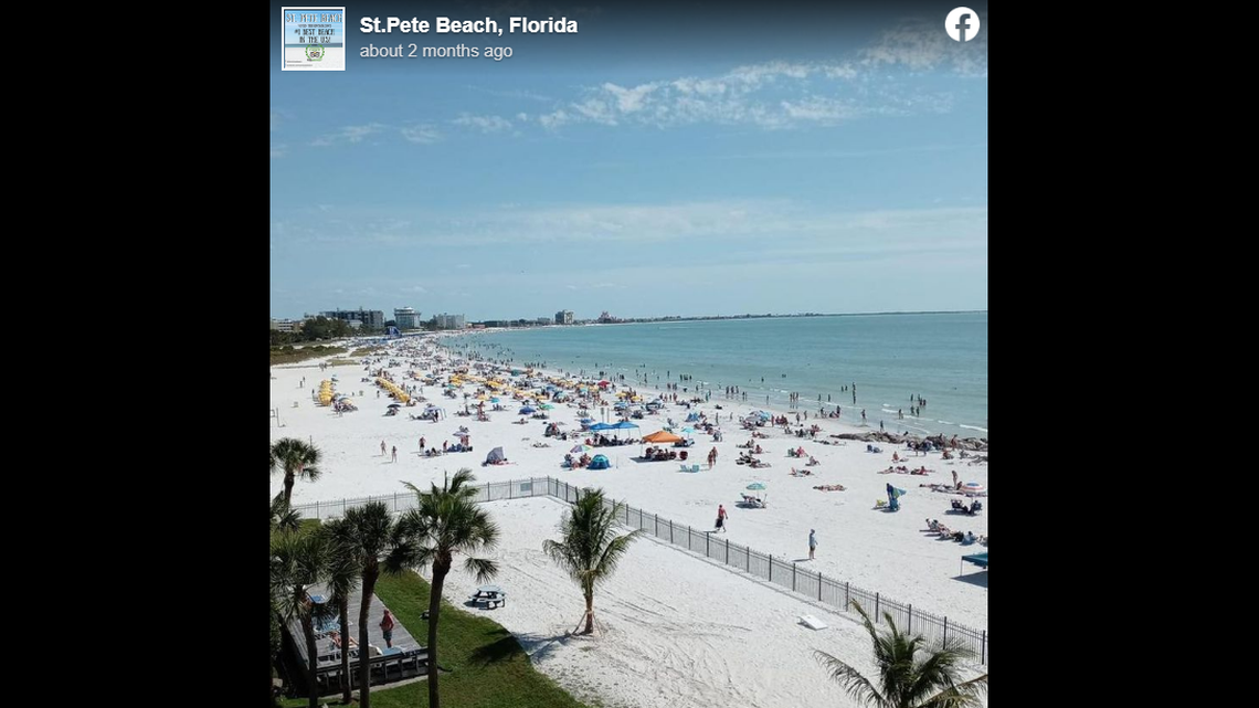 St. Pete Beach is in Pinellas County, Florida, southwest of Tampa.