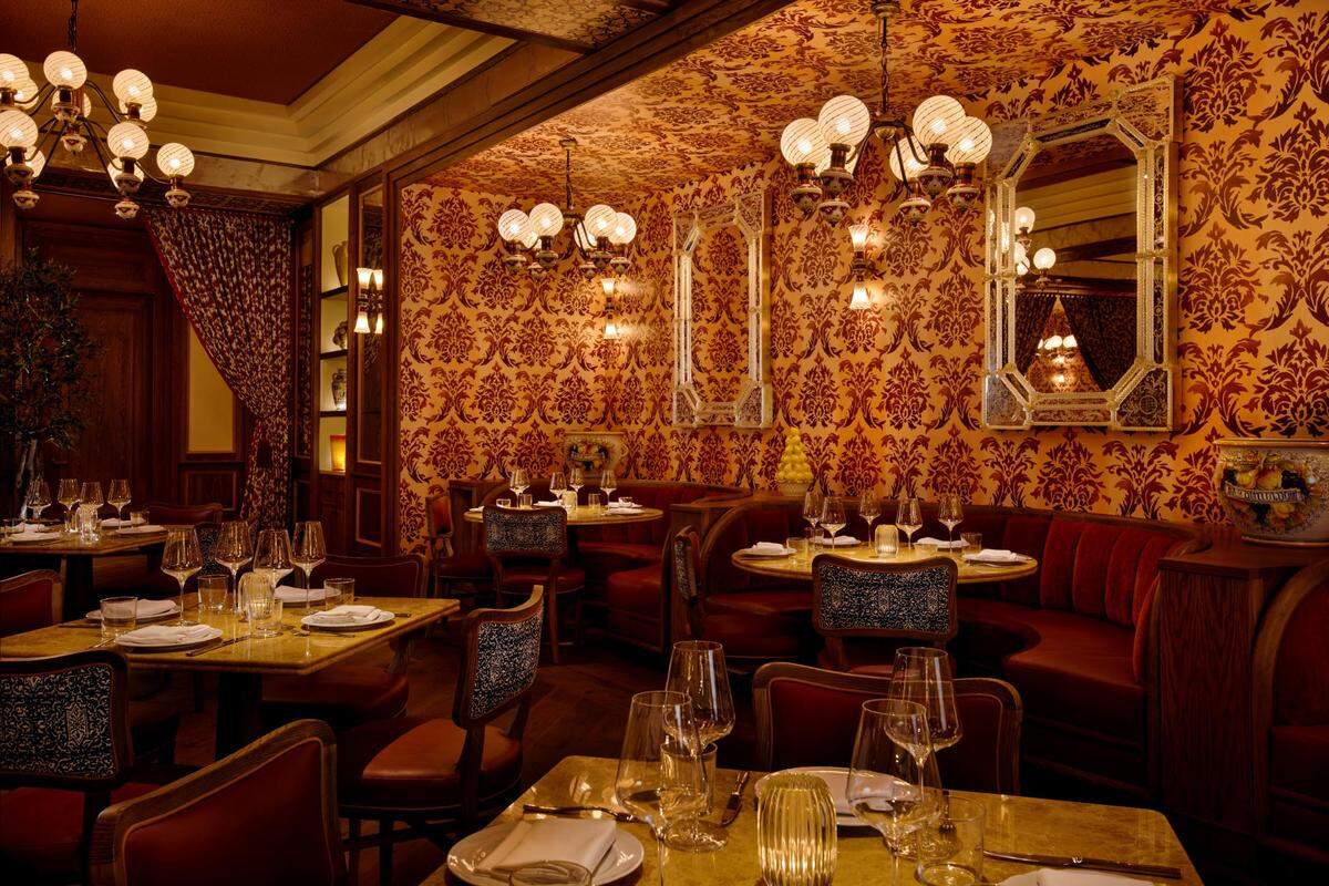 The interior of the new Mother Wolf restaurant in Miami’s Design District.