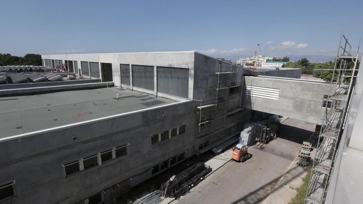 Exterior of the yet to open General Hospital.