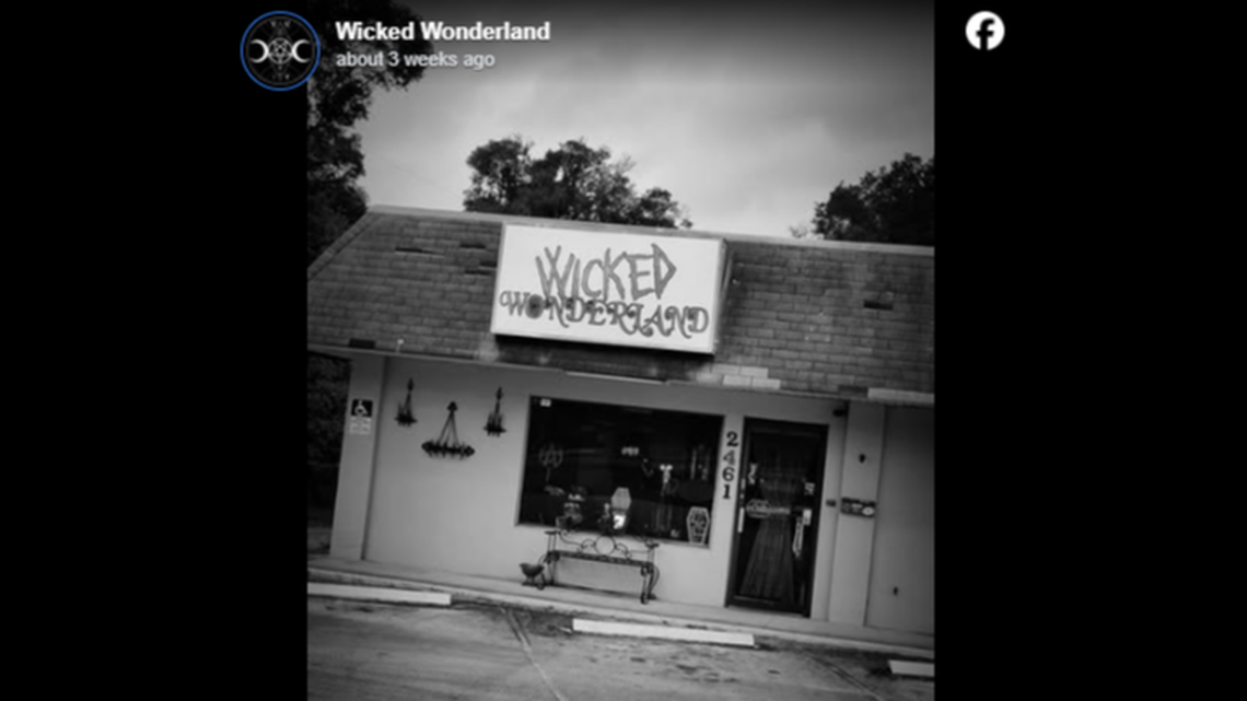 Wicked Wonderland in Orange City, Florida, is accused of selling human bones on Facebook Market place, Orange City Police say.