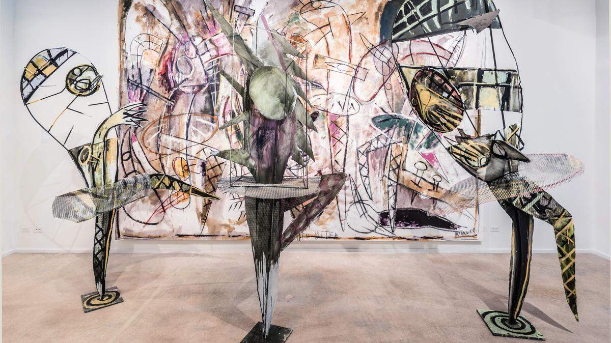 Carlos Alfonzo’s “A Tongue to Utter and Ballerinas,” is on display at the Lowe Art Museum through March 2019 courtesy of LnS Gallery.