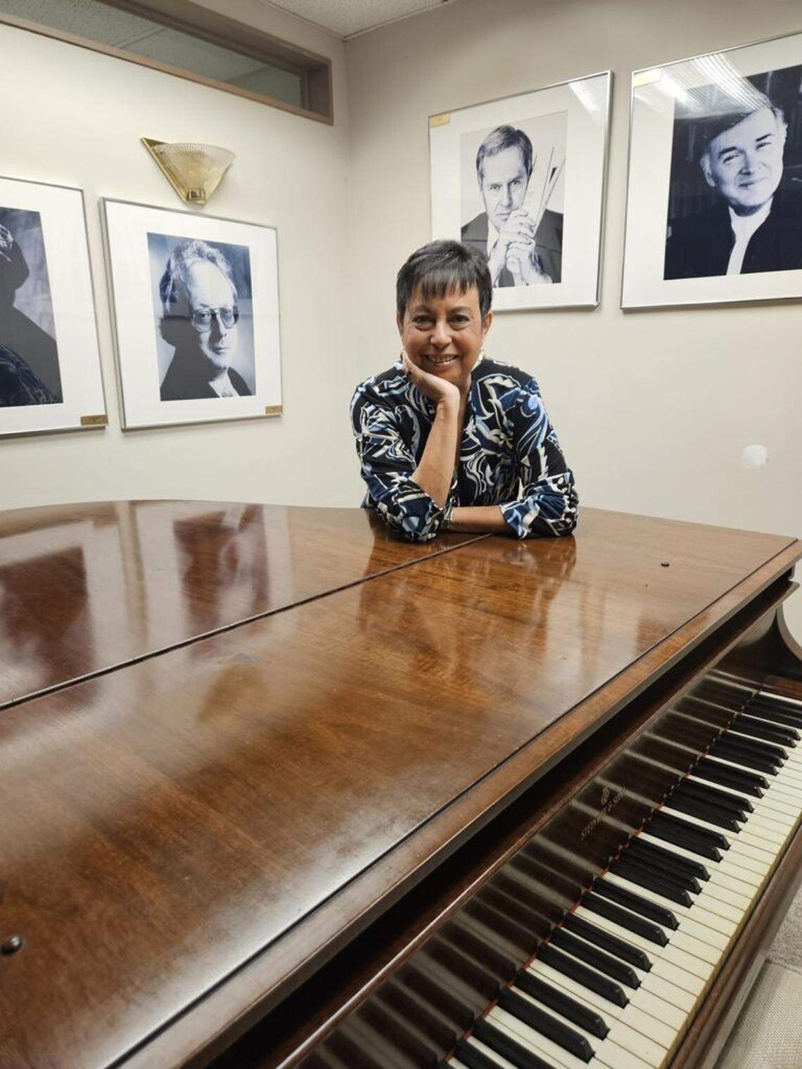 Emily Cardenas, Dranoff 2 Piano Fusion’s new executive director.