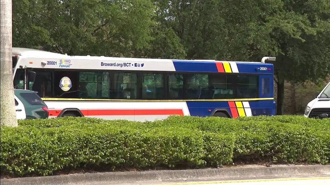 Man shot to death riding a public transit bus in Broward, deputies say
