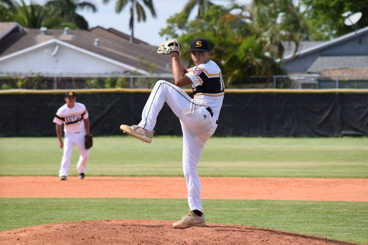 Pitcher Danny Perruc.