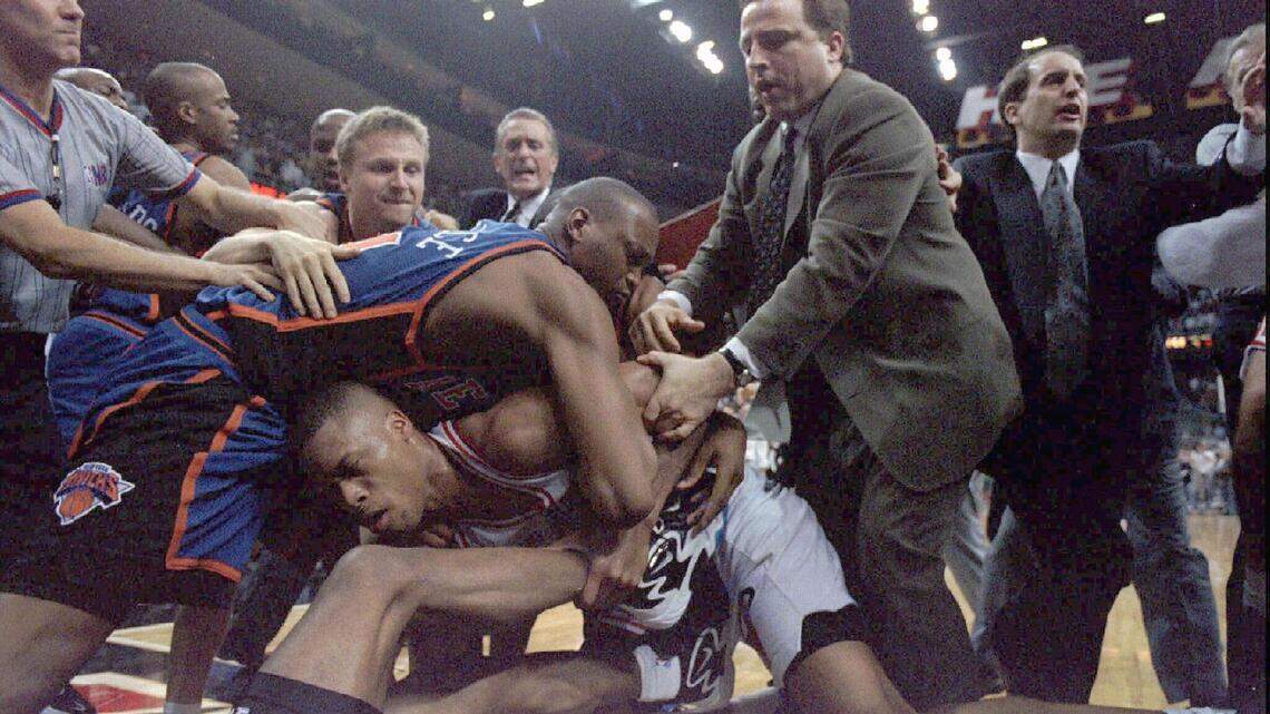 ‘We pushed back.’ A look back at the Heat-Knicks 1997 Eastern Conference semifinals brawl