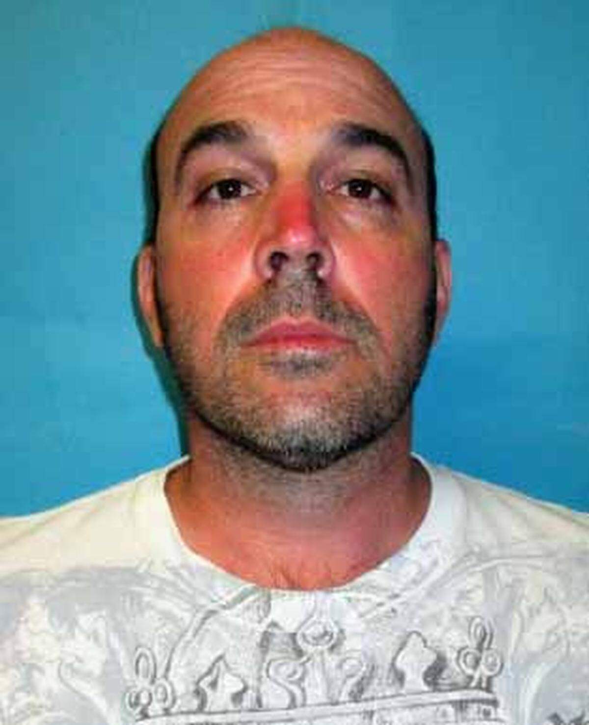 Jason Roseman’s 2018 mugshot from the start of his probation for domestic violence strangulation and simple battery against his then-wife.