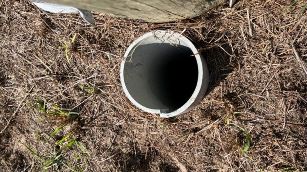 A citizen on a morning walk in Florida heard crying from underground. A deputy checked the pipe and found a ‘kitten in distress.’/Citrus County Sheriff’s Office