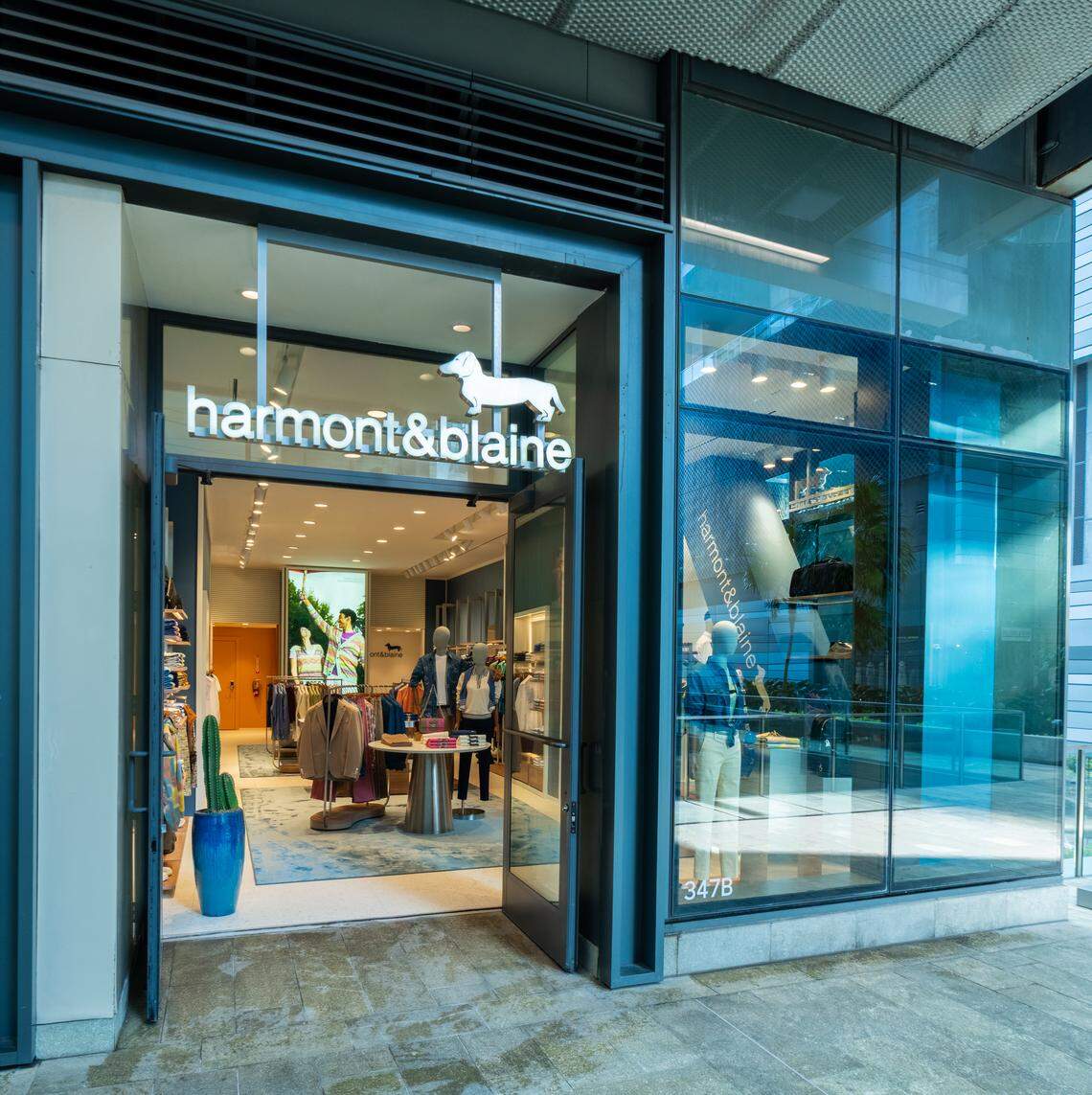 Harmont & Blaine opened at Brickell City Centre in August 2025.