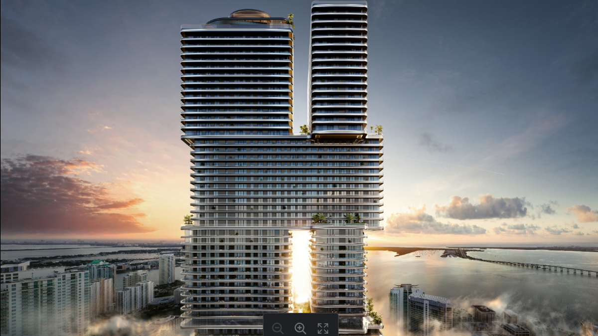 Mercedes-Benz Places — Miami, pictured above in a rendering, will be JDS Development’s fifth project in South Florida. 