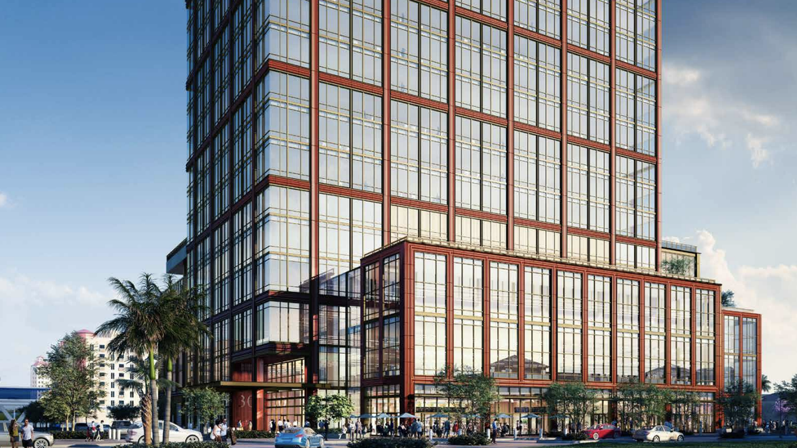 Earlier reports indicated Goldman was close to signing a lease at the 360 Rosemary office tower in downtown West Palm Beach.