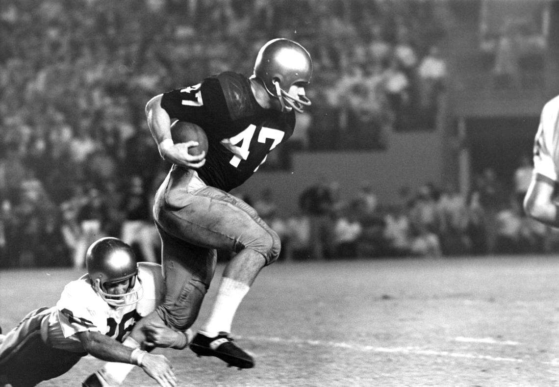 UM vs. Notre Dame in 1967.