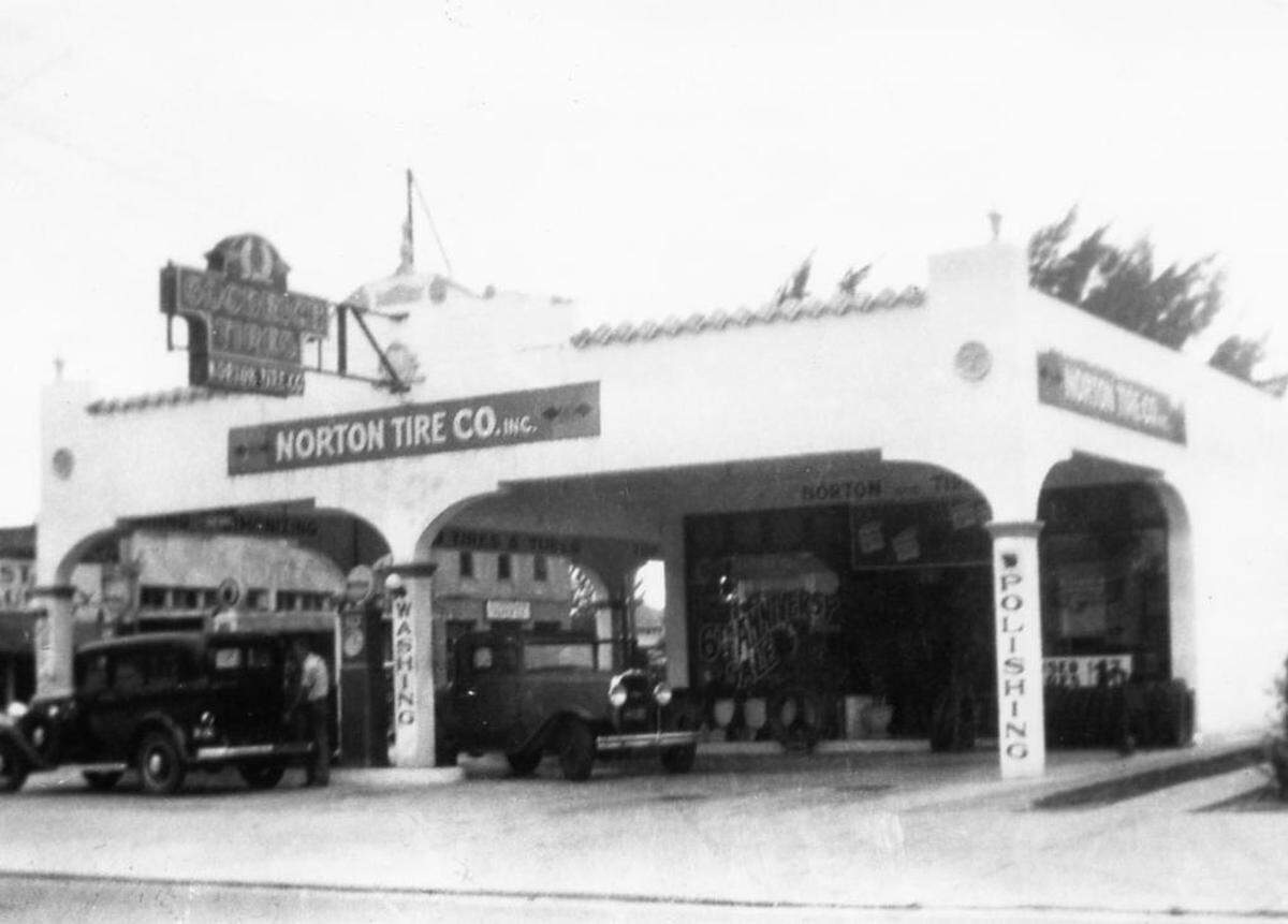 The first Norton Tire Co. on Flagler Street circa 1930. The company eventually had 40 stores in the state, before selling to Goodyear in 1986.