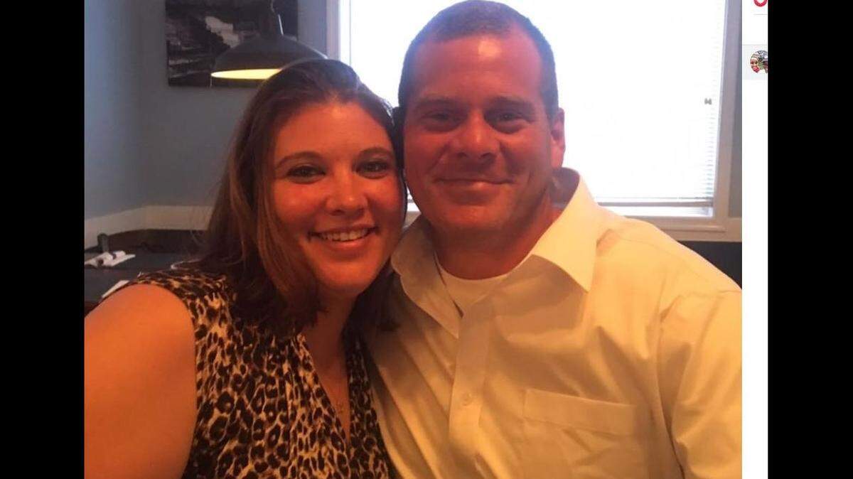 Russell Minor’s Facebook profile picture with significant other Katherine Knowles