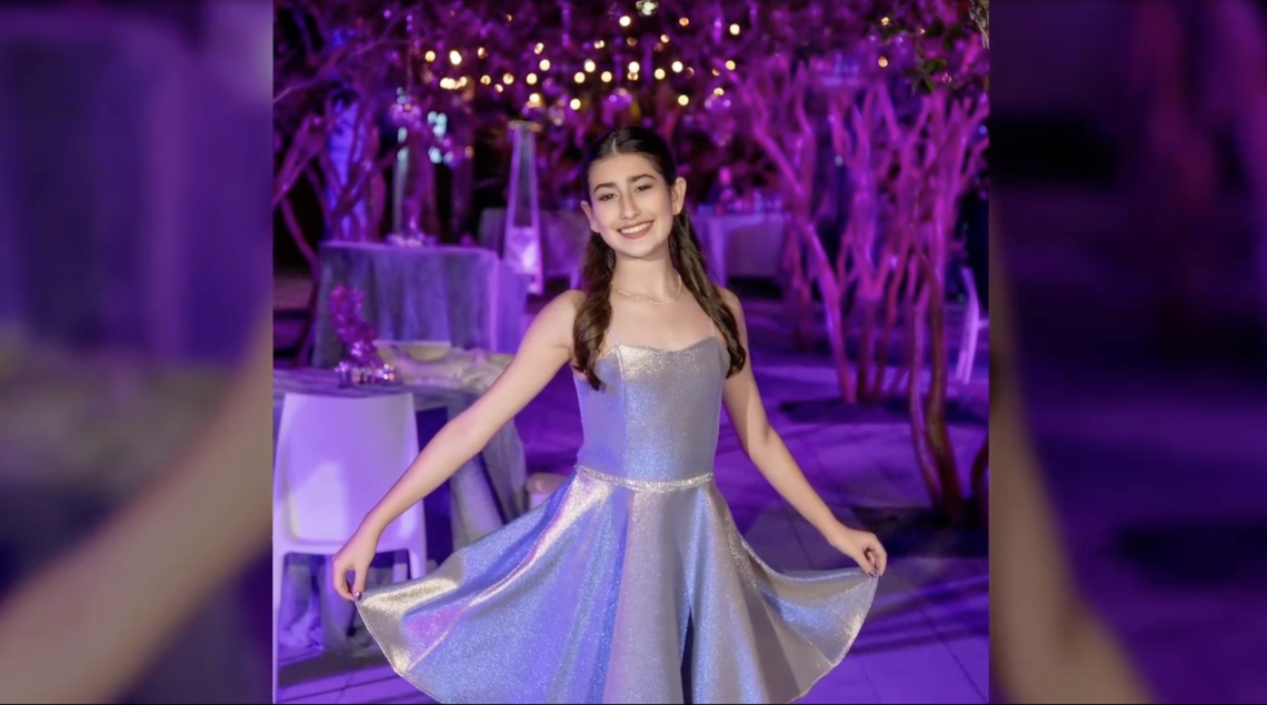 Ella Riley Adler, 15, was killed in a hit-and-run boat crash off Key Biscayne, Florida, on Saturday, May 11, 2024.